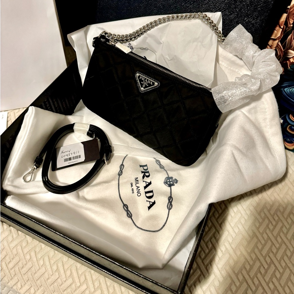 New Authentic Prada Bandolibra bag